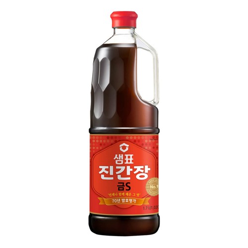 샘표 진간장 금S (1.7L)