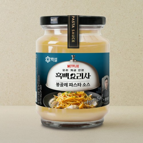 백설 봉골레 파스타소스 (430G)