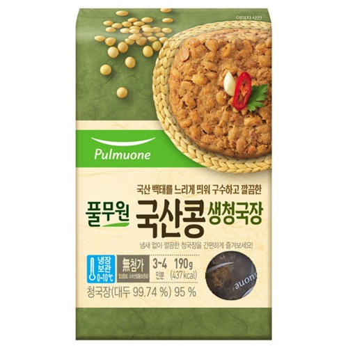 풀무원 국산콩 생청국장 (190G)