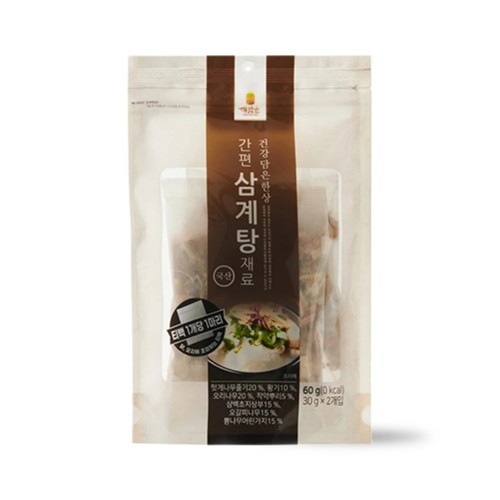 간편 삼계탕재료 (30G*2입)