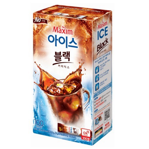 동서 맥심 아이스 커피믹스 블랙 100포 (5.9G*100입)