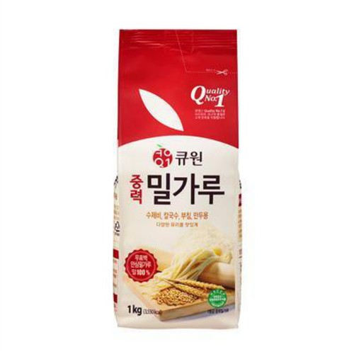큐원 중력 밀가루 (1KG)