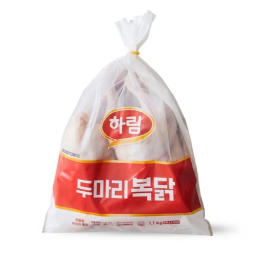 하림 두마리 복닭(영계) (1.1KG)