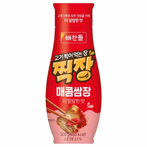 해찬들 찍장 매콤쌈장(튜브형) (300G)