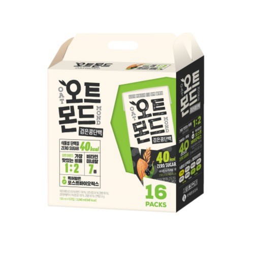 롯데칠성음료 오트몬드 검은콩단백 (190ML*16입)
