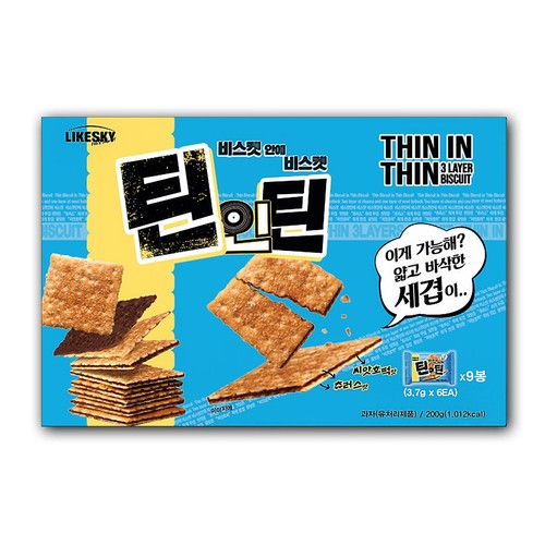 틴인틴 비스켓 (200G)