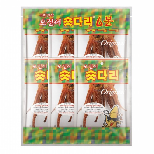오징어숏다리 (20G*6)