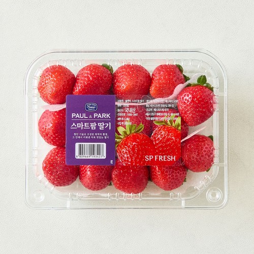 [내일농장] 스마트팜 딸기 (220G/팩)