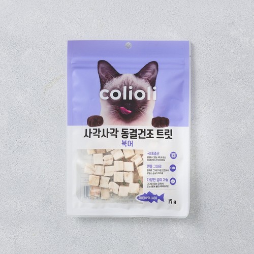 콜리올리 사각사각 동결건조 트릿 (북어) (17G)