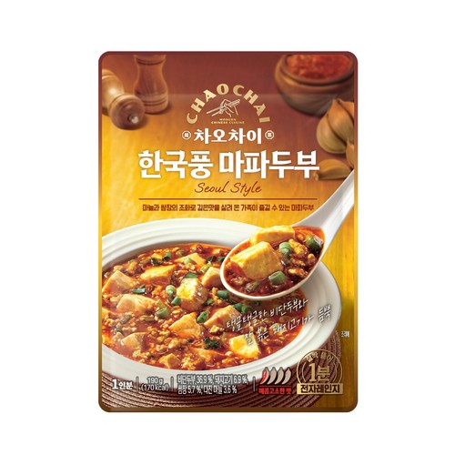 차오차이 한국풍 마파두부 (190G)