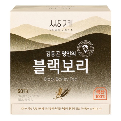 쌍계명차 블랙보리차 (1.2G*50입)