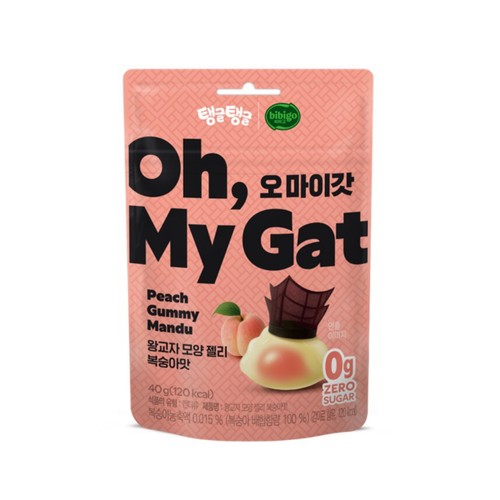 씨제이 비비고 오마이갓 젤리 복숭아맛 (40G)