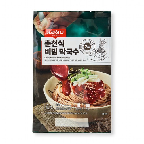 요리하다 춘천식 비빔 막국수 2인 (384G)