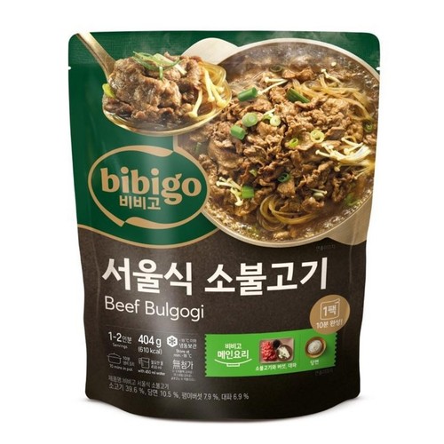CJ 비비고 서울식 소불고기 (404G)