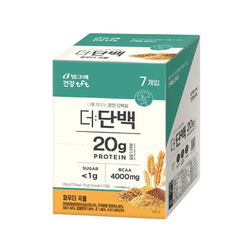 빙그레 더단백 파우치 곡물 (32G)