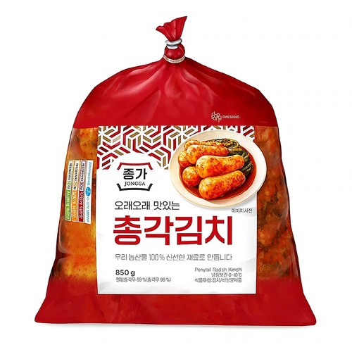 대상 종가 오래오래 맛있는 총각김치 (850G)