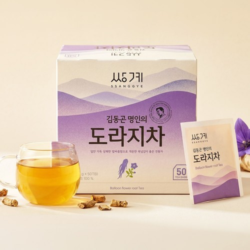 쌍계명차 김동곤 명인의 도라지차 (0.7G*50입)