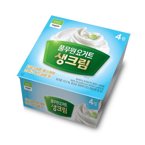 풀무원다논 생크림 요거트 (80G*4입)