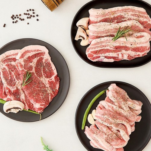 돼지고기 캠핑 모둠팩 (1200G)