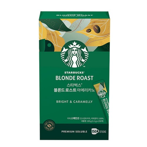 스타벅스 블론드 로스트 아메리카노 (1.1G*150입)