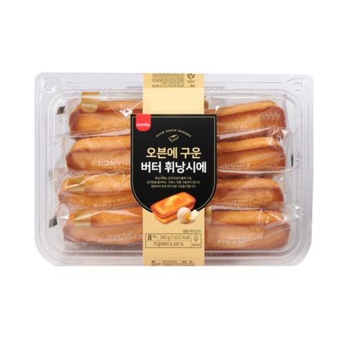 삼립 오븐에 구운 버터휘낭시에 (360G)