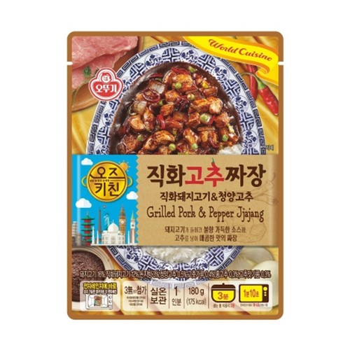 오뚜기 오즈키친 직화고추짜장 (180G)