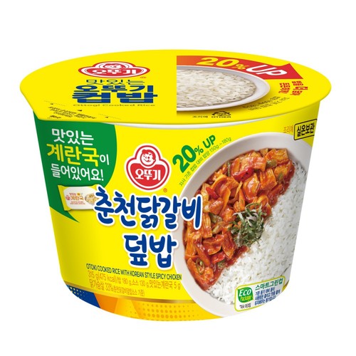 오뚜기 컵밥 춘천닭갈비덮밥 (310G)