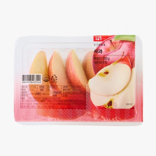 조각과일 사과 (200G/팩)