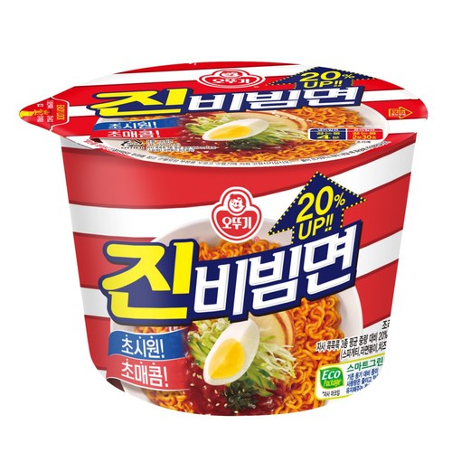오뚜기 진비빔면 큰컵 (134G)