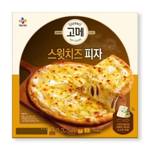 CJ 고메 스윗치즈 피자 (325G)