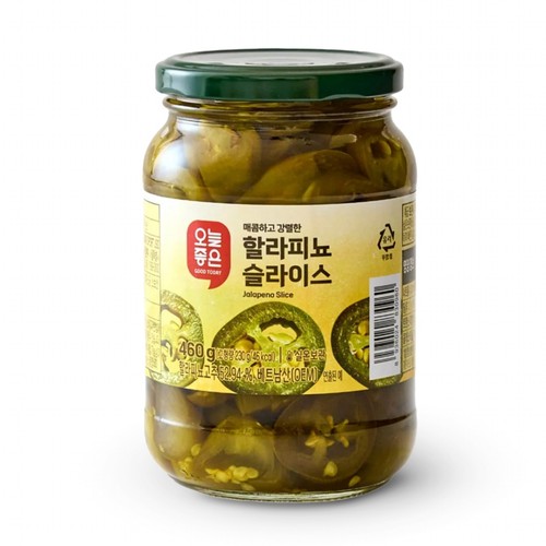 오늘좋은 할라피뇨 슬라이스 (460G)