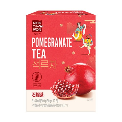 녹차원 석류차 파우치 (30G*10입)