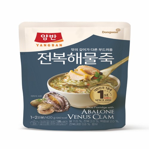 동원 양반 전복해물죽 (420G)