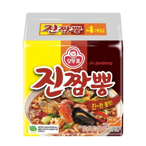 오뚜기 진짬뽕 (130G*4)