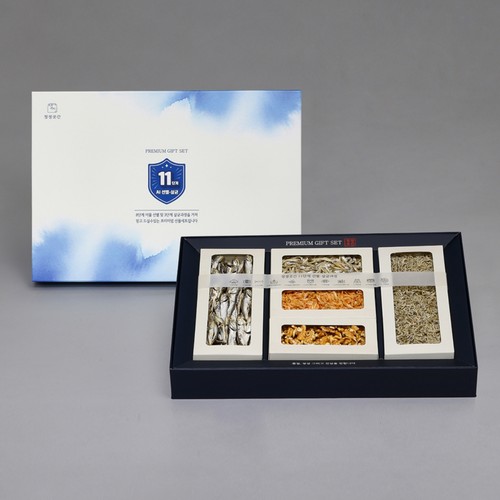 [추석 선물세트 사전예약] 11단계 AI 선별 살균  멸치 세트 (SET)