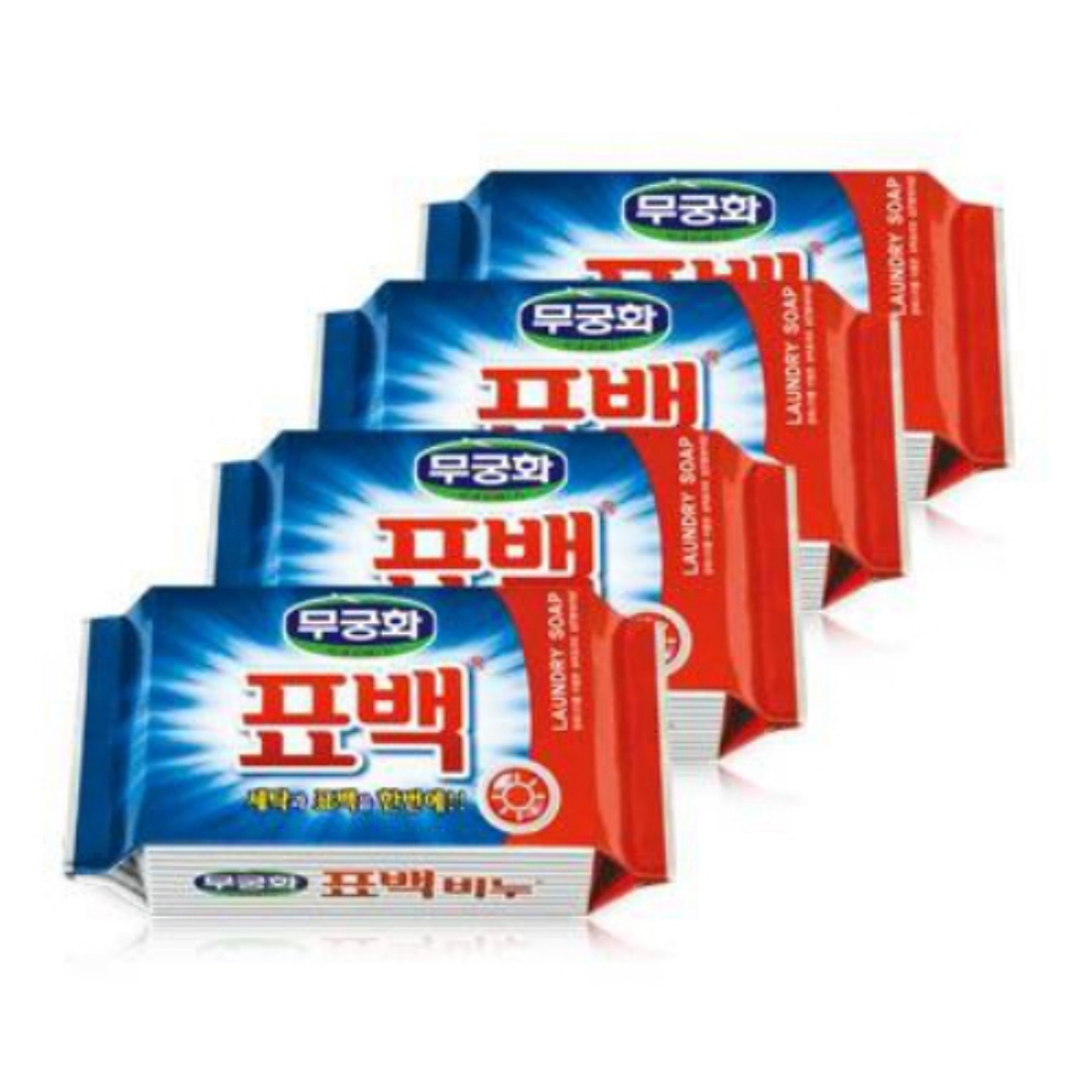 무궁화 표백 비누 (230G*4입)ㅣ롯데마트 제타 최상의 신선 식품과 다양한 간편식을 롯데마트 제타에서 만나보세요