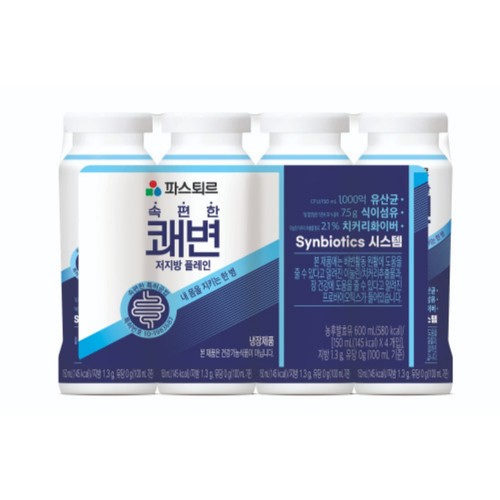 파스퇴르 쾌변 요구르트 속편한 저지방 (150ML*4입)