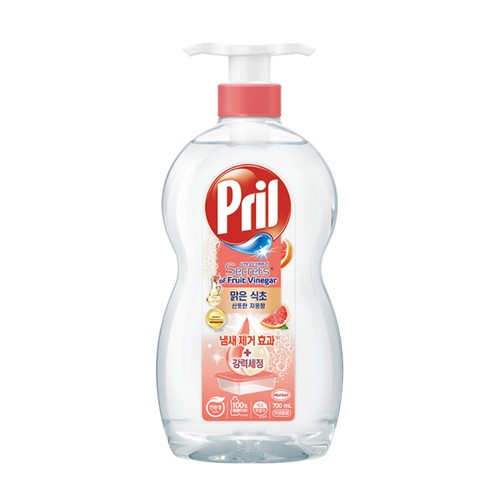프릴 맑은 식초 주방세제 자몽향 (700ML)
