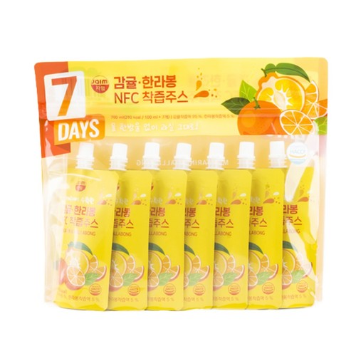 세븐데이즈 감귤한라봉 (100ML*7입)