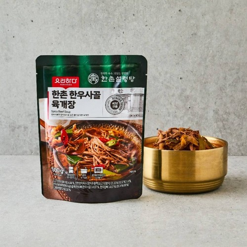 요리하다 한촌 한우사골 육개장 (500G)