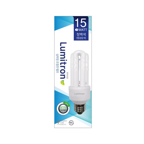 GE 루미트론 컴팩트 15W (주광색) (1입)