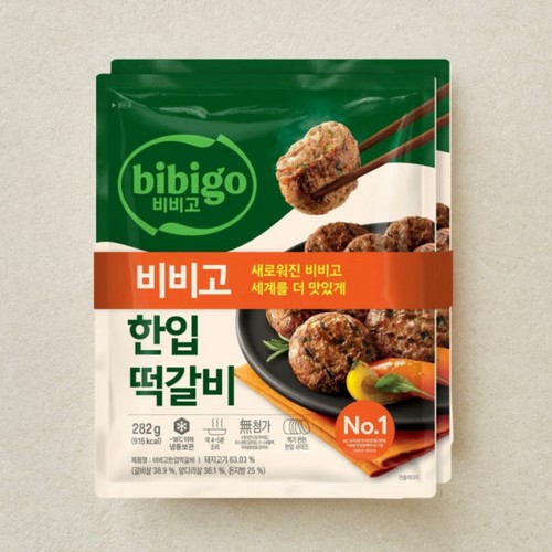 CJ 비비고 한입떡갈비기획 (282G*2입)