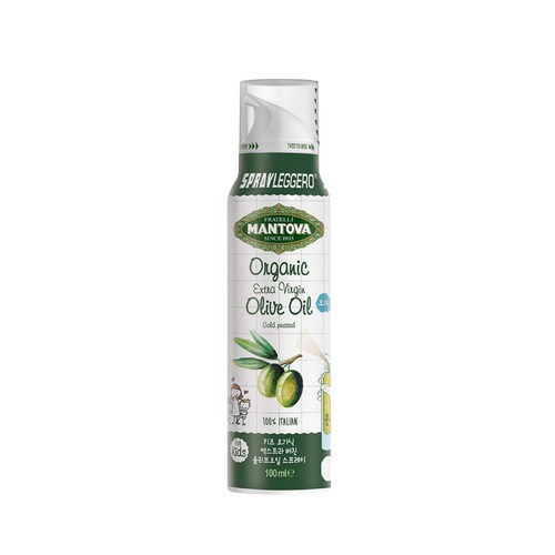 만토바 키즈 올리브 오일 스프레이 (100ML)