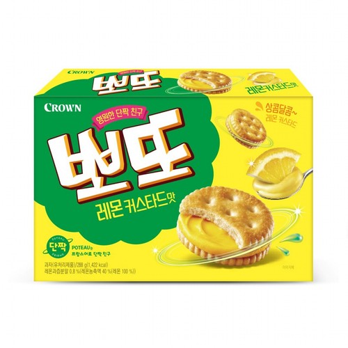 크라운 뽀또 레몬커스터드맛 (288G)