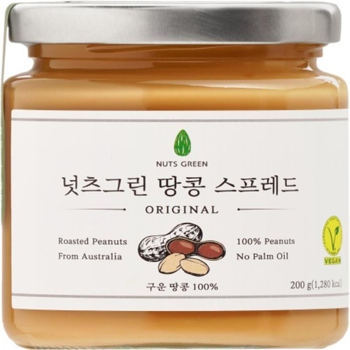 넛츠그린 땅콩 스프레드 (200G)