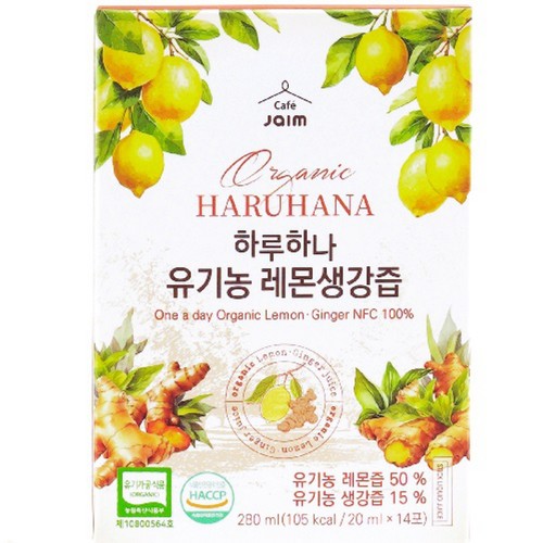 자임 하루하나 유기농 생강레몬즙 (20G*14입)