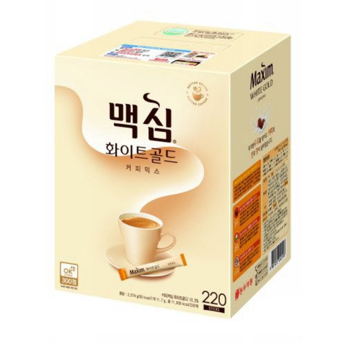 동서 맥심 커피믹스 화이트골드 (11.7G*220입)