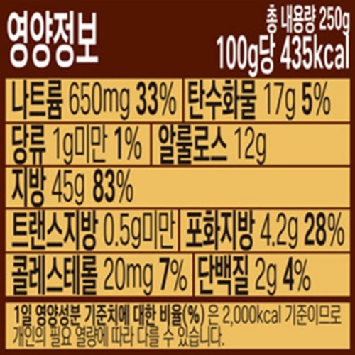 오뚜기 LIGHT&JOY 저당 참깨드레싱 (250G)