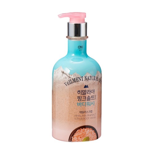 벨먼 수분광채 스파 바디워시(핑크솔트) (600G)