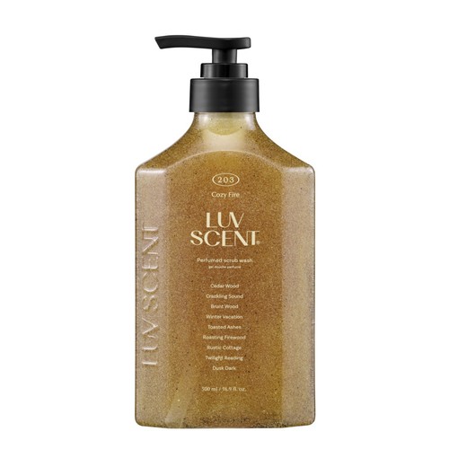 럽센트 스크럽 바디워시 (코지파이어) (500ML)